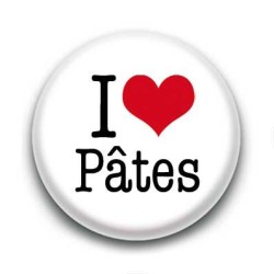 Badge I Love Pâtes