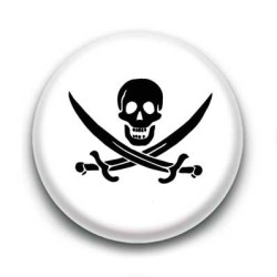 Badge Symbole Pirate