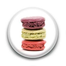 Badge trois macarons