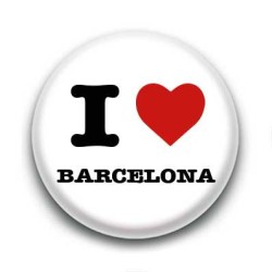 Badge I Love Barcelona