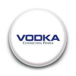 Badge : Vodka connecting people