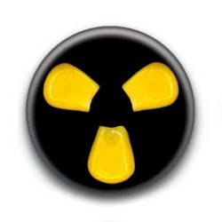 Badges logo nucléaire mais