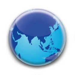 Badge Globe 4