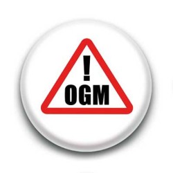 Badge attention danger OGM