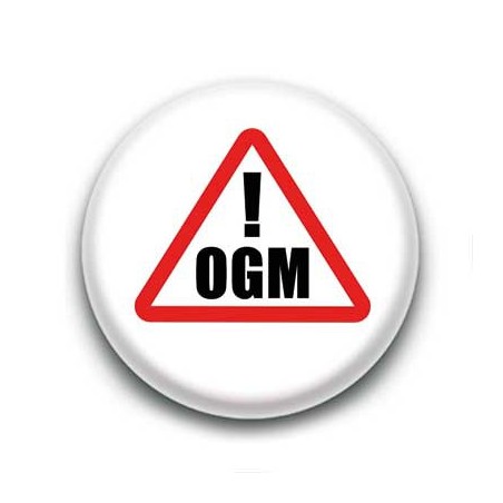 Badge attention danger OGM