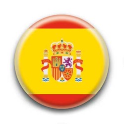 Badge drapeau Espagne