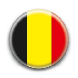 Badge drapeau belgique