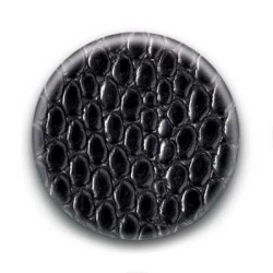 Badge cuir noir
