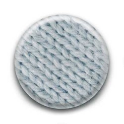 Badge laine grise