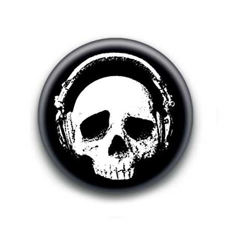 Badge Tête de mort