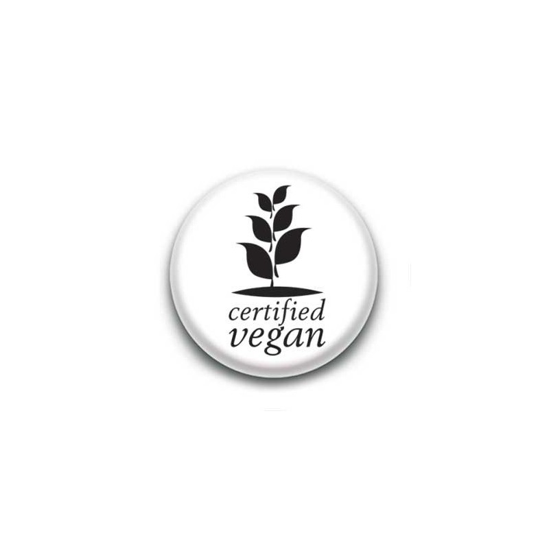 Badge : Certified VeganBadge : Certified vegan