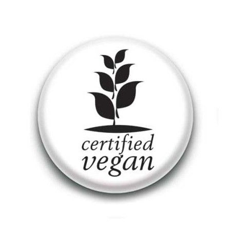 Badge : Certified vegan