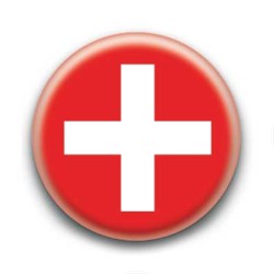 Badge Drapeau Suisse