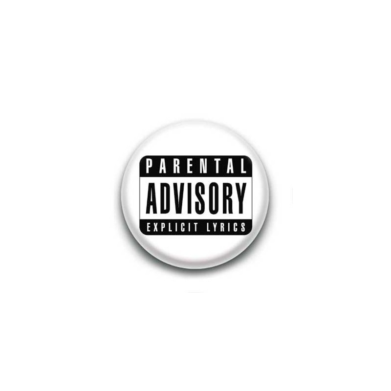 Badge Parental Advisory Explicit Lyrics