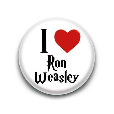 Badge I Love Ron Weasley
