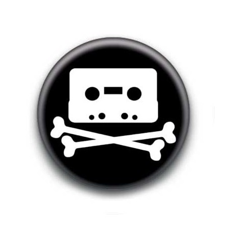 Badge Cassette De Mort