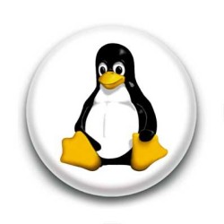Badge Pingouin Linux