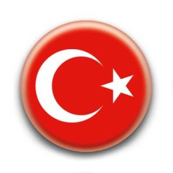 Badge Drapeau Turquie