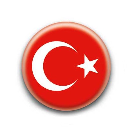 Badge Drapeau Turquie