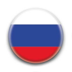Badge Drapeau Russie