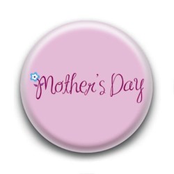 Badge Fête des Mères Violet