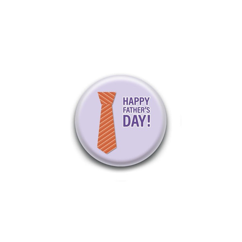 Badge Happy Father's Day Cravate