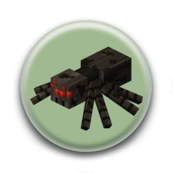 Badge Araignée Minecraft