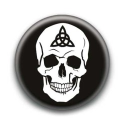 Badge Crâne Triquetra