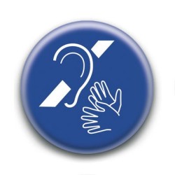 Badge : Sourd et muet
