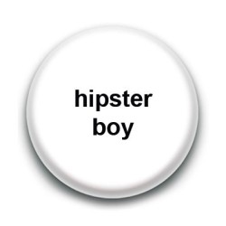 Badge Hipster Boy