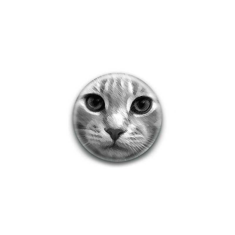 Badge Dessin De Chat