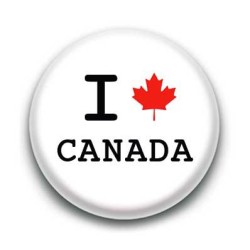 Badge I Love Canada