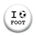 Badge I Love Foot