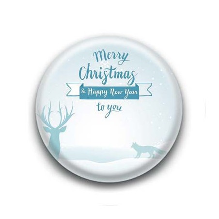 Badge Merry Christmas to you