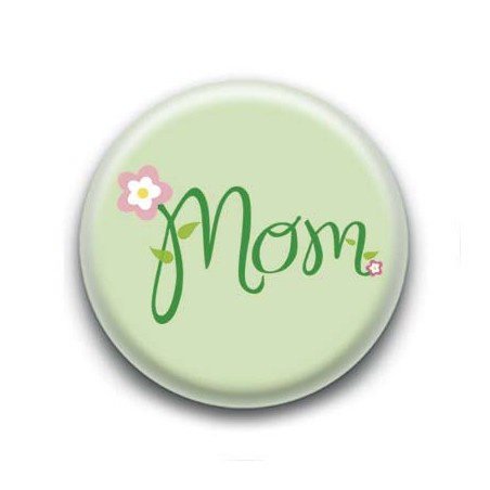 Badge Mom Vert
