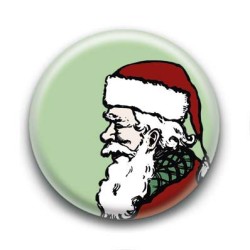 Badge Père Noël Dessin