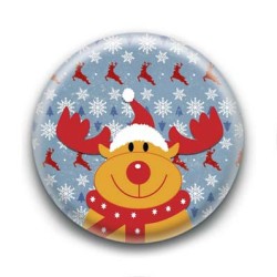 Badge : Rudolphe le renne