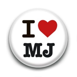 Badge I Love MJ