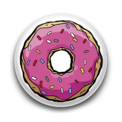 Badge Donut Simpson