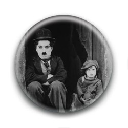 Badge : Enfant, acteur Charlie Chaplin