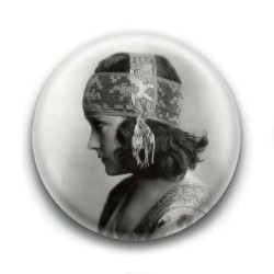 Badge : Actrice Gloria Swanson