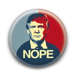 Badge Nope Trump