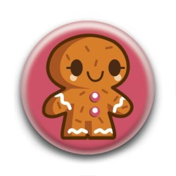 Badge Bonhomme Pain d'Epice