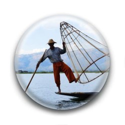 Badge Pêcheur Traditionnel