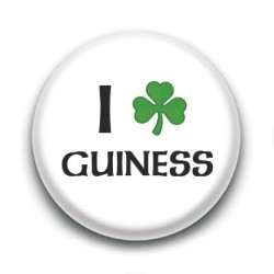 Badge I Love Guiness