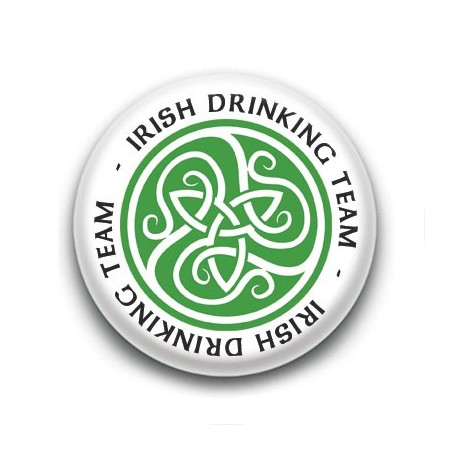 Badge Irish Drinking Team Celte