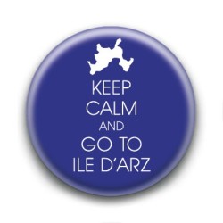 Badge Keep calm and go to île d'Arz