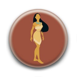 Badge Indienne Pocahontas