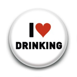Badge I Love Drinking