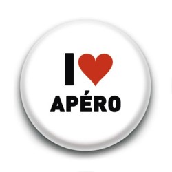 Badge : I love apéro